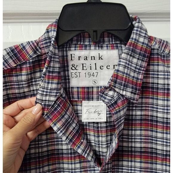 Frank & Eileen Flannel Button-up Shirt S - Picture 3 of 9
